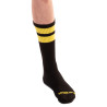 Barcode Berlin Chaussettes GYM SOCKS Noir-Jaune
